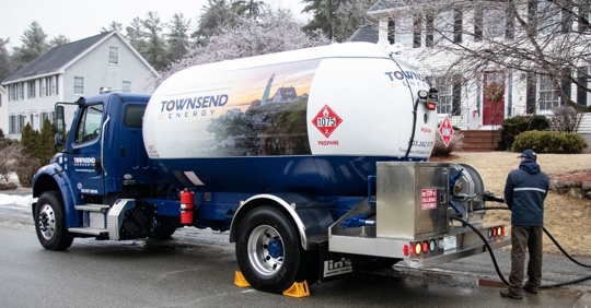 fuel delivery truck