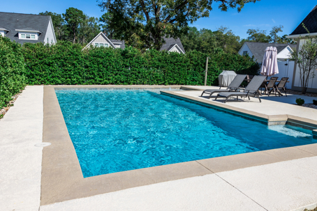 backyard pool