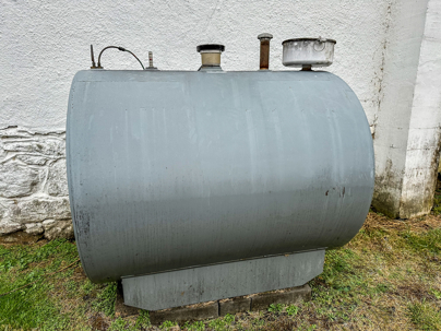 residential oil tank