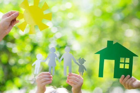 image of house and family paper cutout depicting environmentally friendly propane.jpg