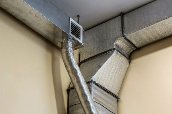 Insulated and sealed HVAC ducts for energy efficiency