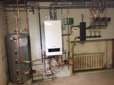 new boiler and water heater