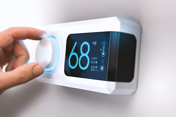 image of a programmable thermostat