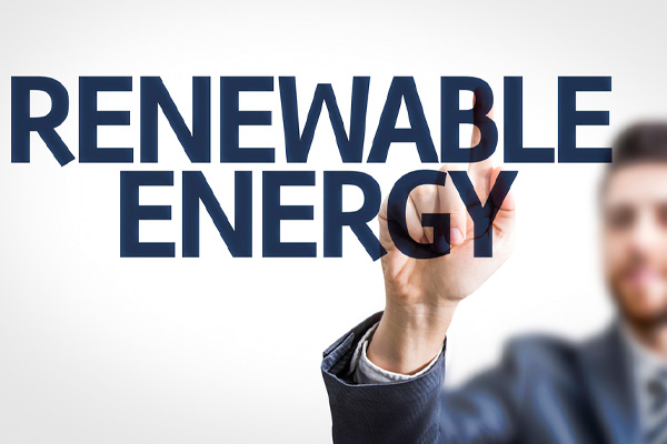 image of the words renewable energy depciting renewable energy sources