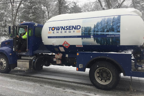 image of a townsend energy propane delivery
