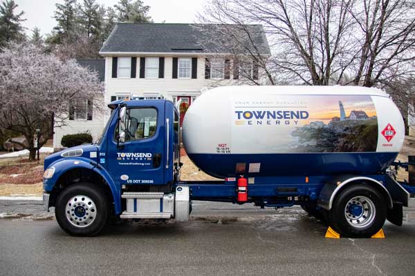 image of a townsend energy propane fuel delivery