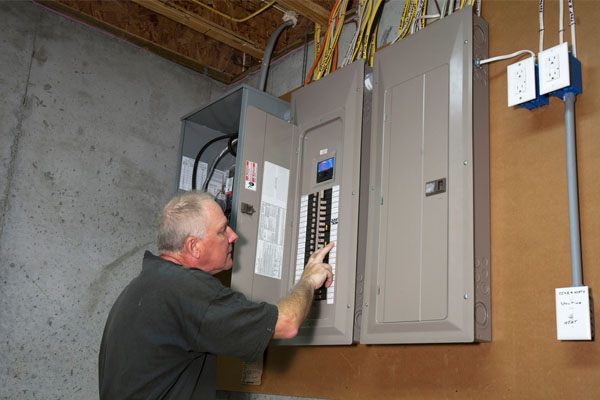 image of furnace circuit breaker repair