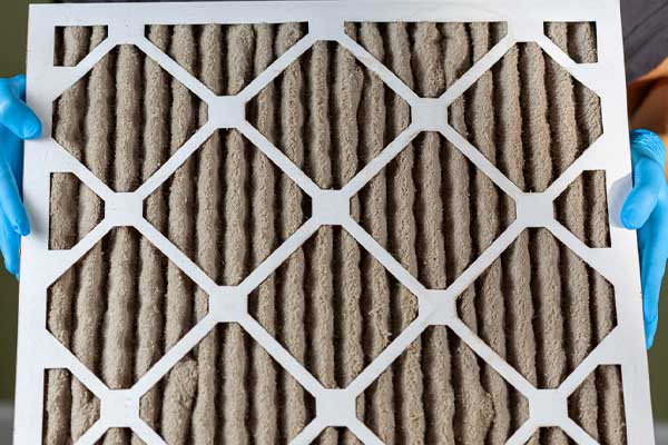 air conditioner filter causing frozen ac unit
