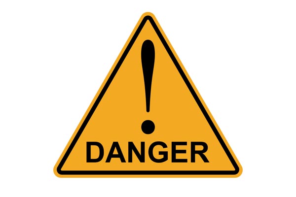 image of the word dangerous depicting mold and air conditioning unit