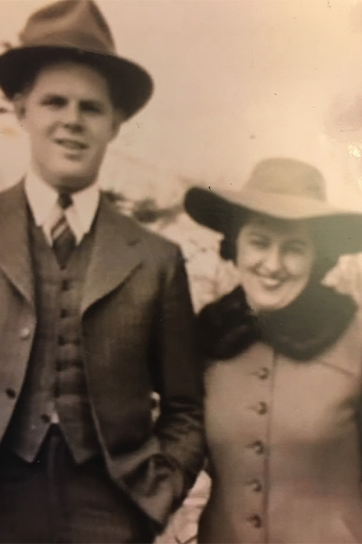 Warren and Dorothy circa 1940s