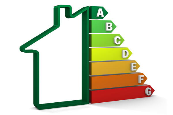 energy efficient graph depicting home heating system that uses propane