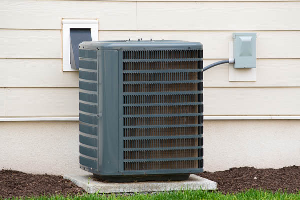 air conditioner condenser unit depicting outside ac unit stopped working