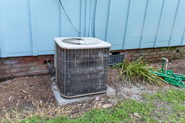 old air conditioner system compressor